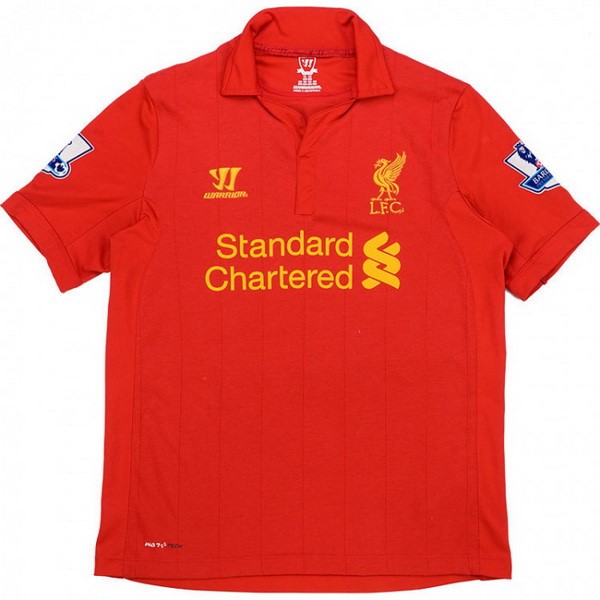 Camiseta Liverpool Replica Primera Ropa Retro 2012 2013 Rojo